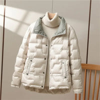 Women's Elegant Quilted Puffer Jacket
