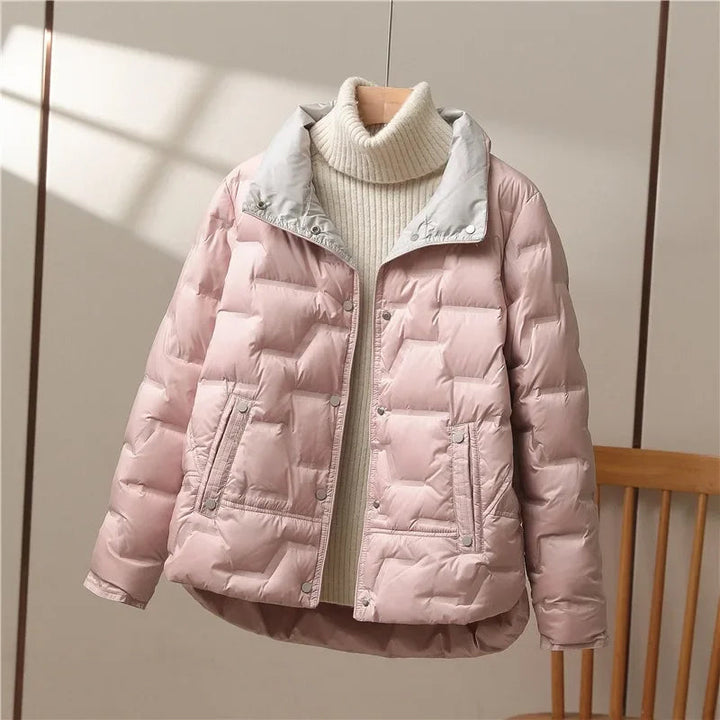 Women's Elegant Quilted Puffer Jacket