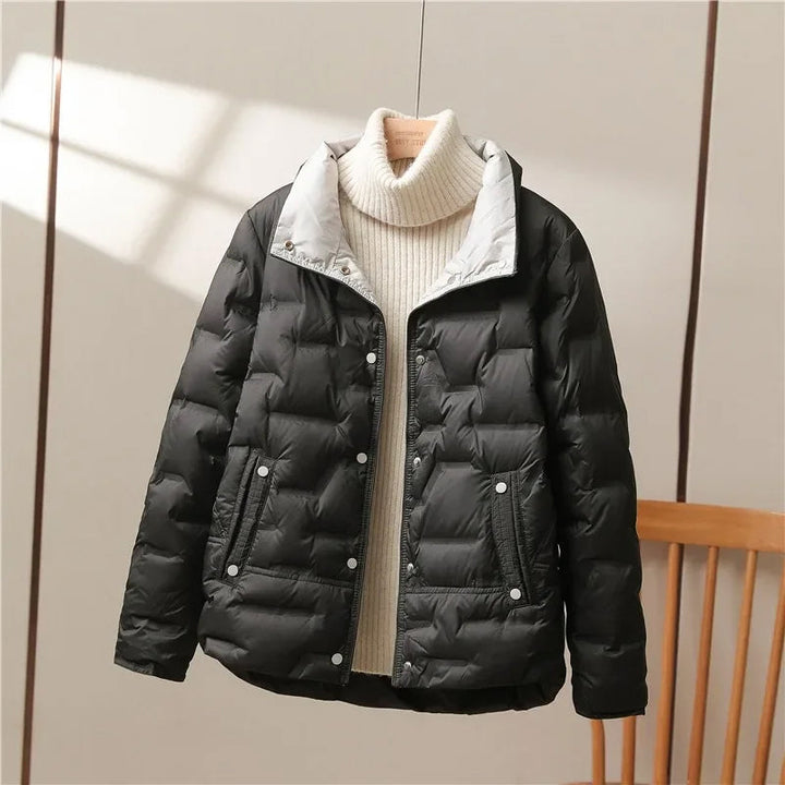 Women's Elegant Quilted Puffer Jacket