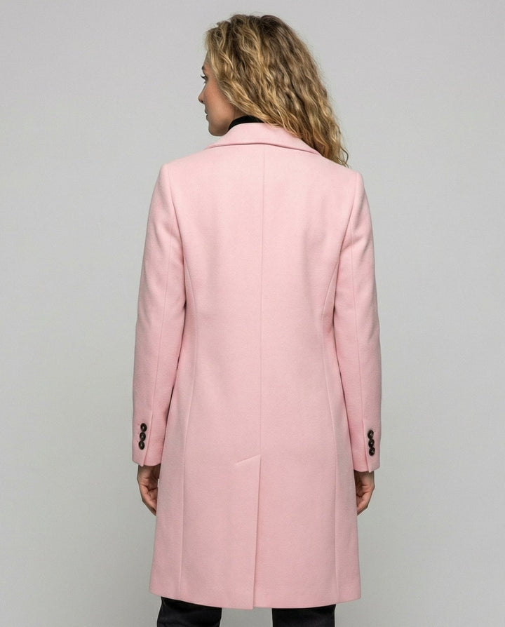 Women's Chic Hooded Double-Breasted Long Trench Coat