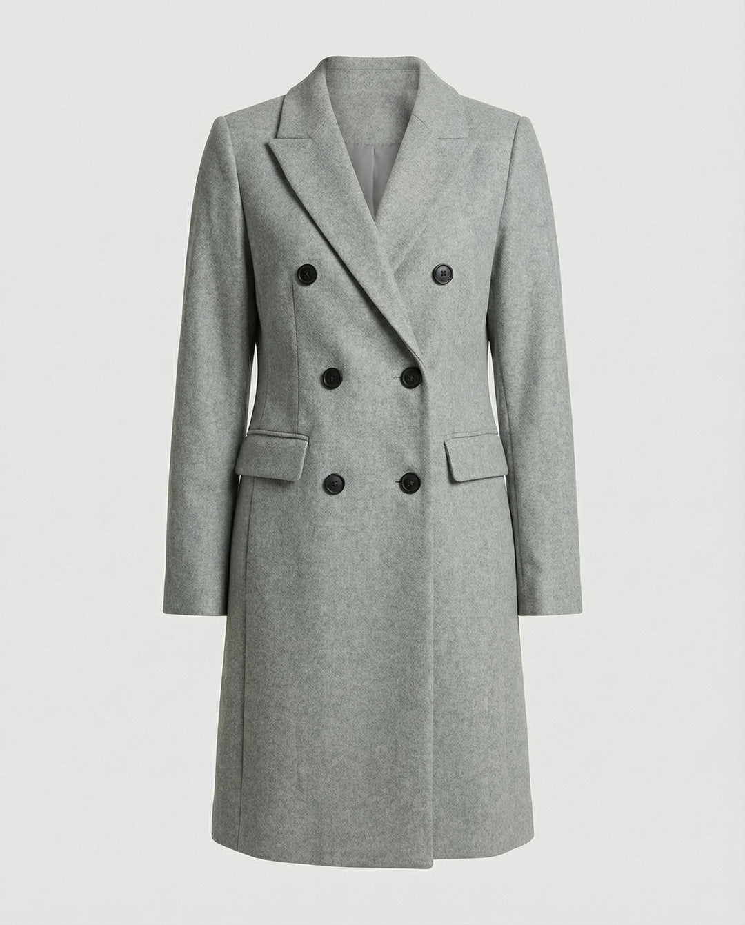 Women's Chic Hooded Double-Breasted Long Trench Coat