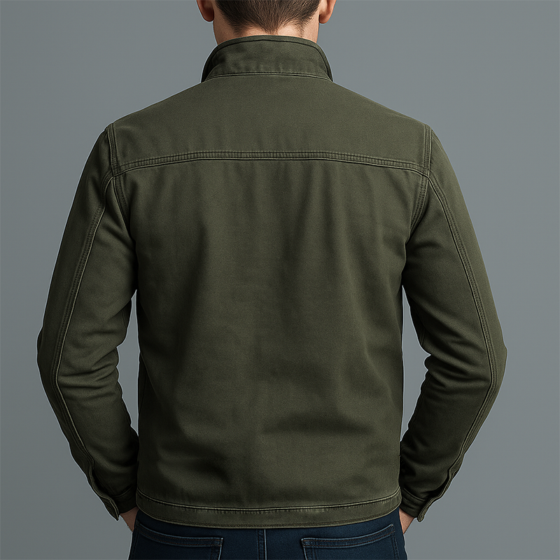 Men's Fall Jacket in Soft Cotton (7)