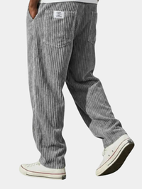 Sebastian | Men's Textured Trousers for Office and Casual