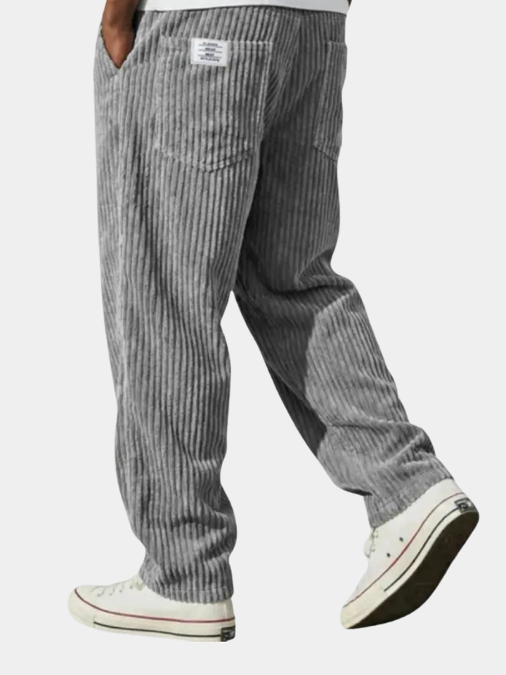 Men's Textured Trousers for Office and Casual