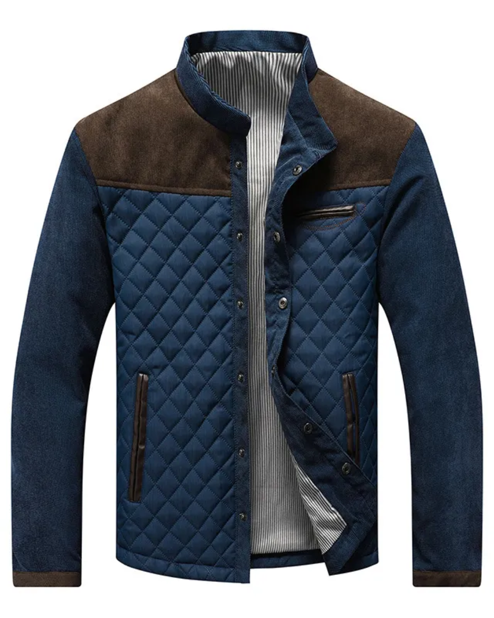 Men's Modern Quilted Puffer Jacket