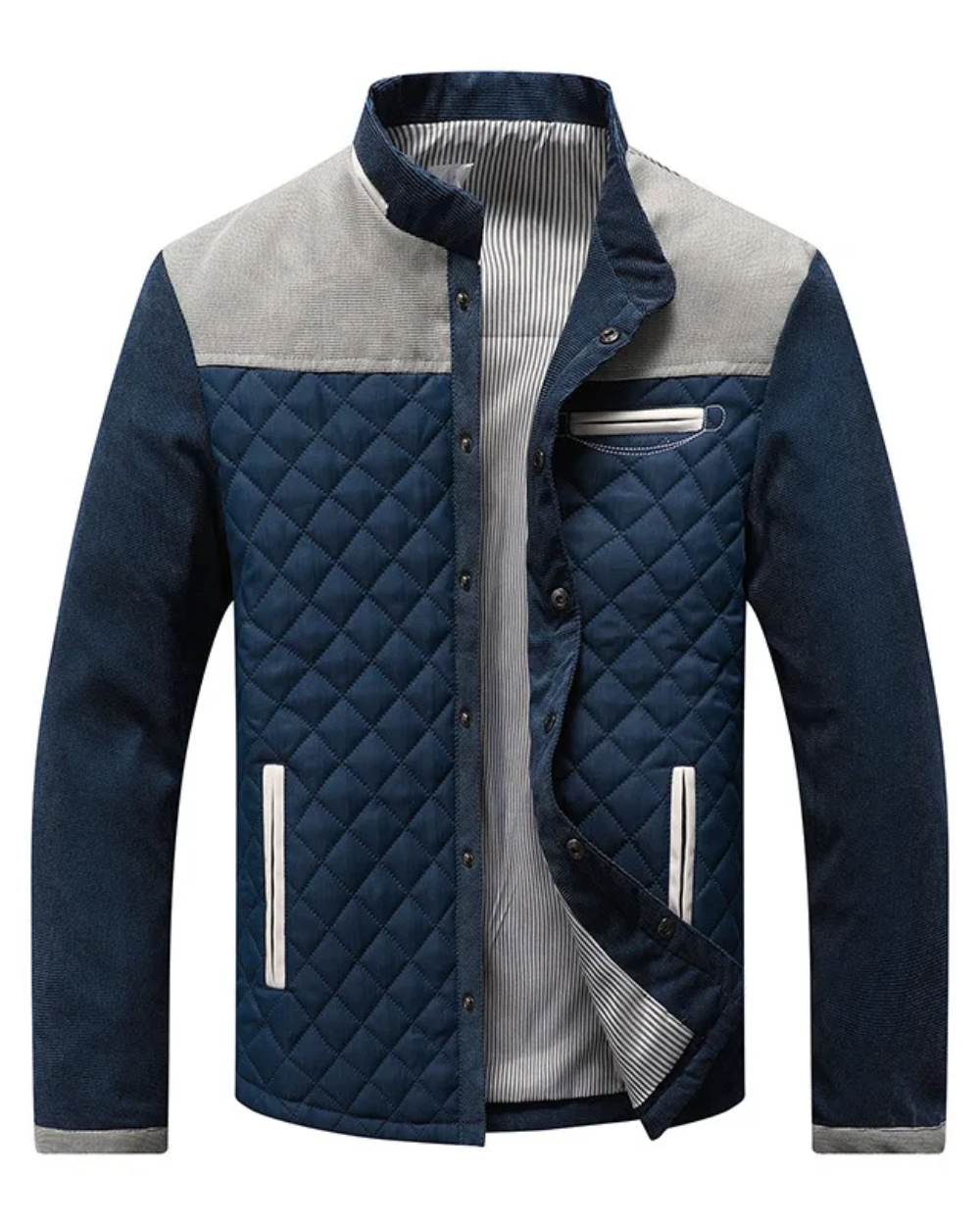 Men's Modern Quilted Puffer Jacket