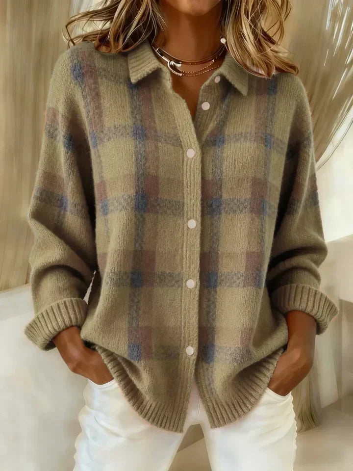 Women's Chic Oversized Ribbed Knit Cardigan