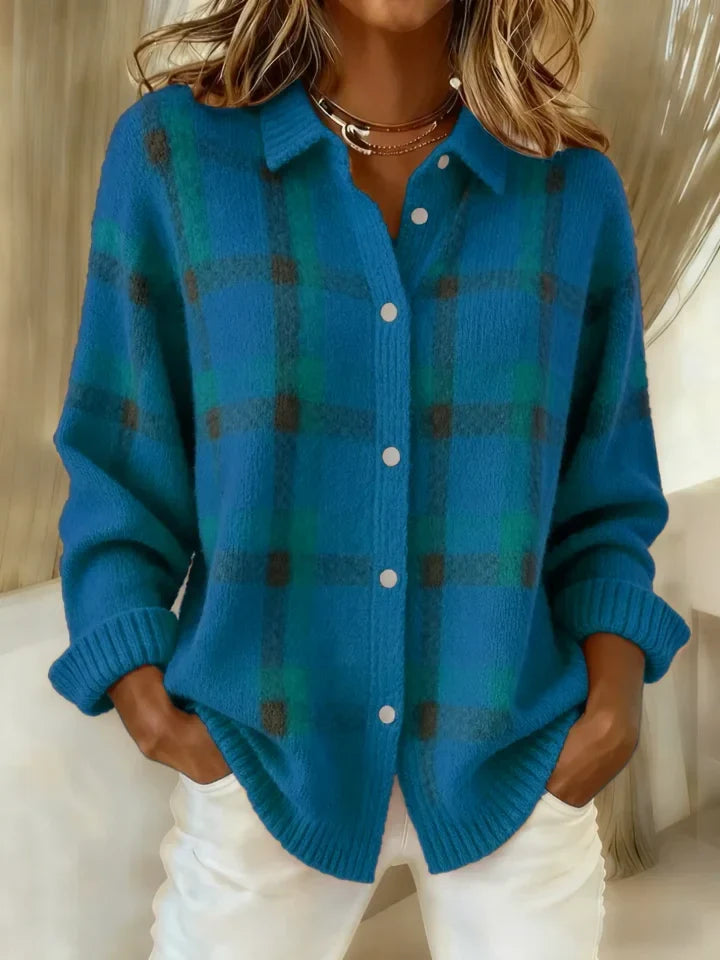 Women's Chic Oversized Ribbed Knit Cardigan