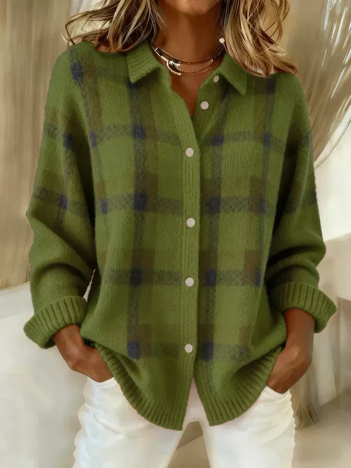 Women's Chic Oversized Ribbed Knit Cardigan