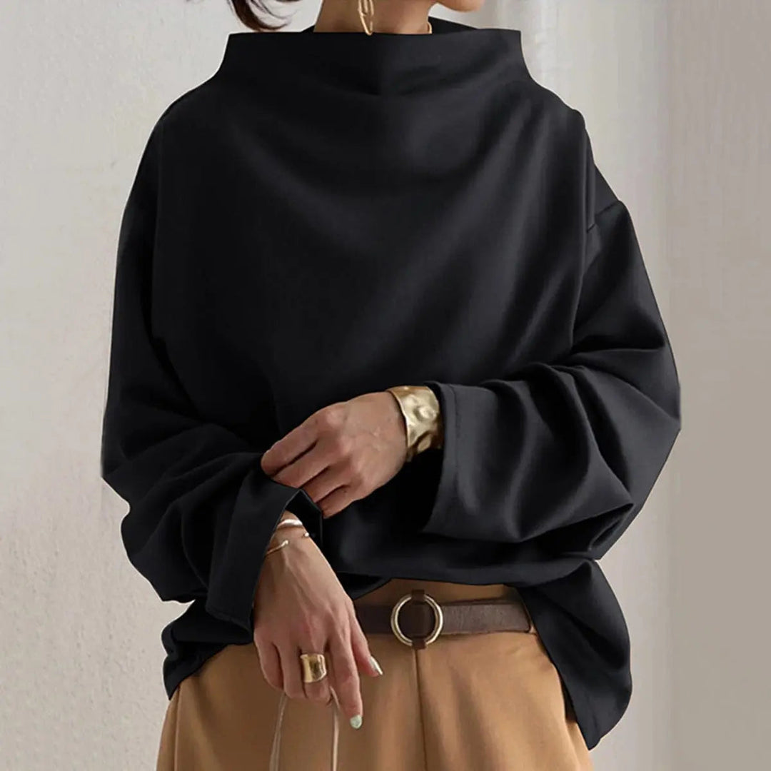 Women's Pretty Oversized Turtleneck Sweater