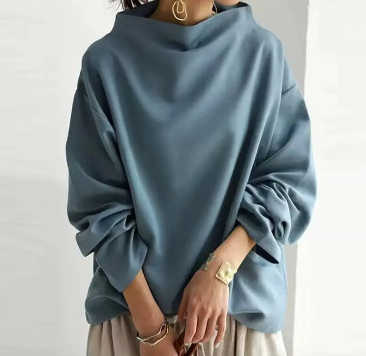 Women's Pretty Oversized Turtleneck Sweater
