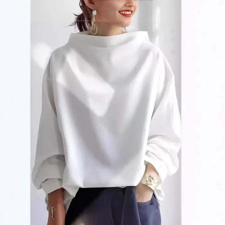 Women's Pretty Oversized Turtleneck Sweater