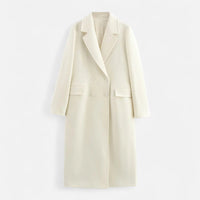 Women's Flattering Double Breasted Long Trench Coat