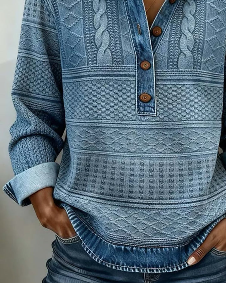 Women's Cable Knitwear Sweater for Autumn (2)