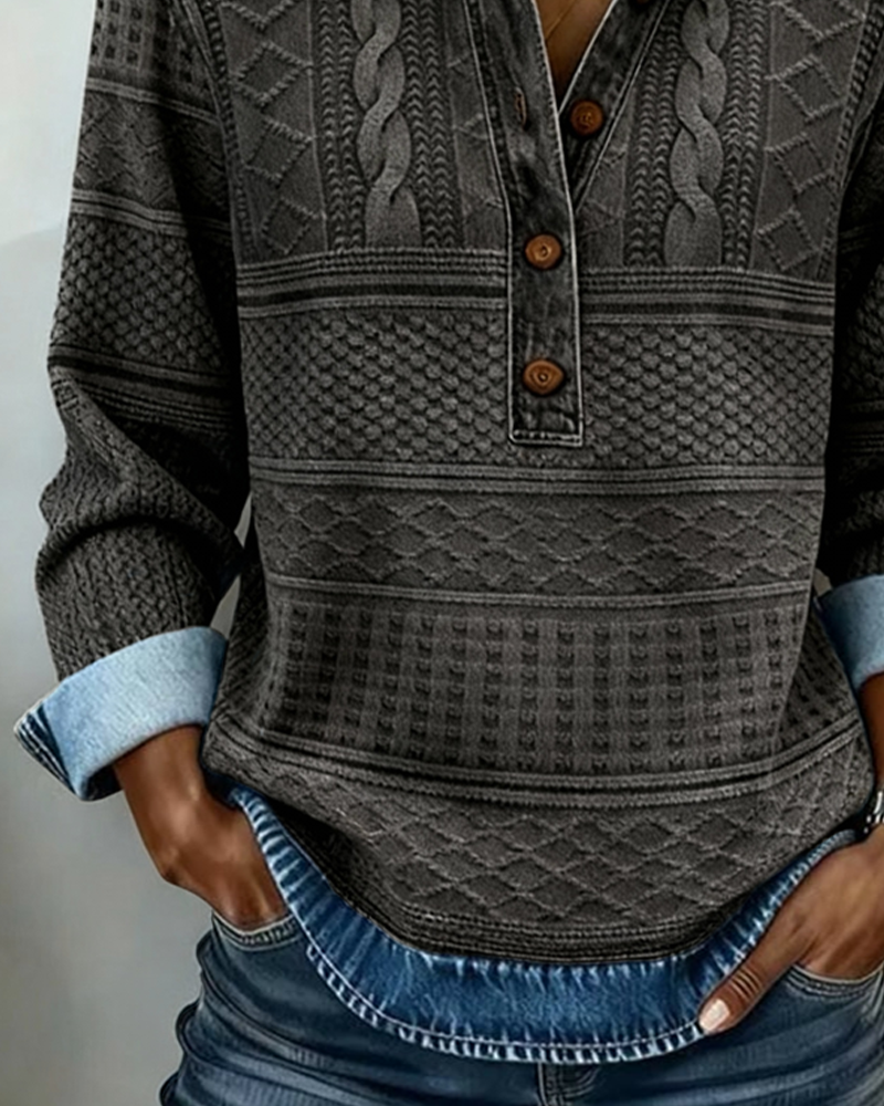 Women's Cable Knitwear Sweater for Autumn (5)