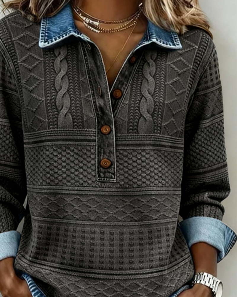 Women's Cable Knitwear Sweater for Autumn (6)
