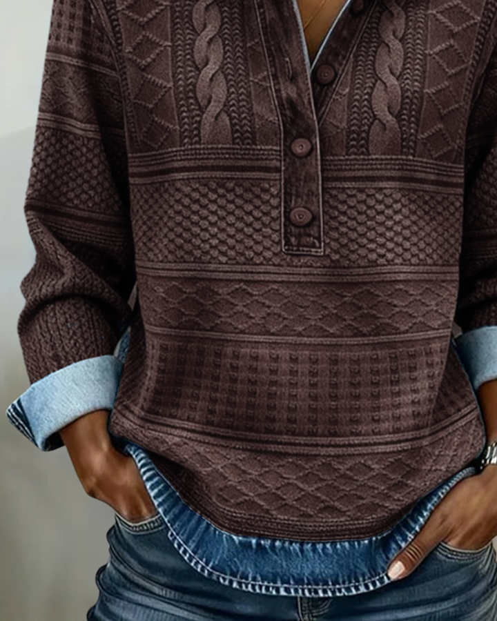 Women's Cable Knitwear Sweater for Autumn (8)
