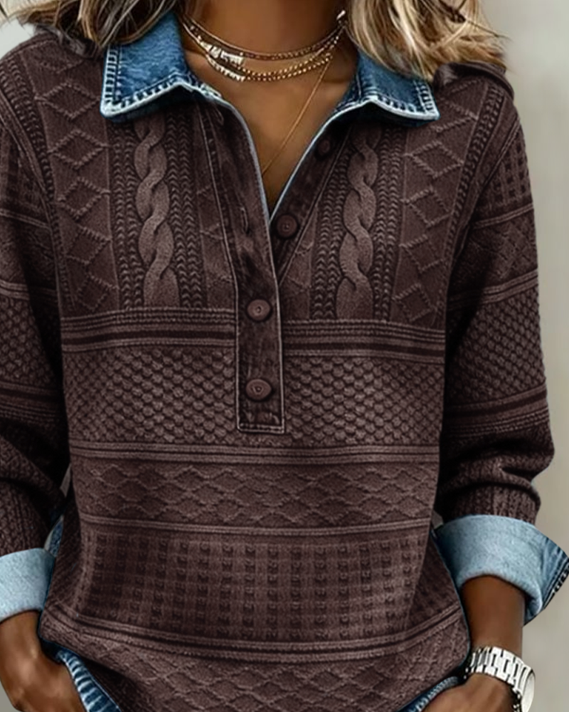 Women's Cable Knitwear Sweater for Autumn (9)