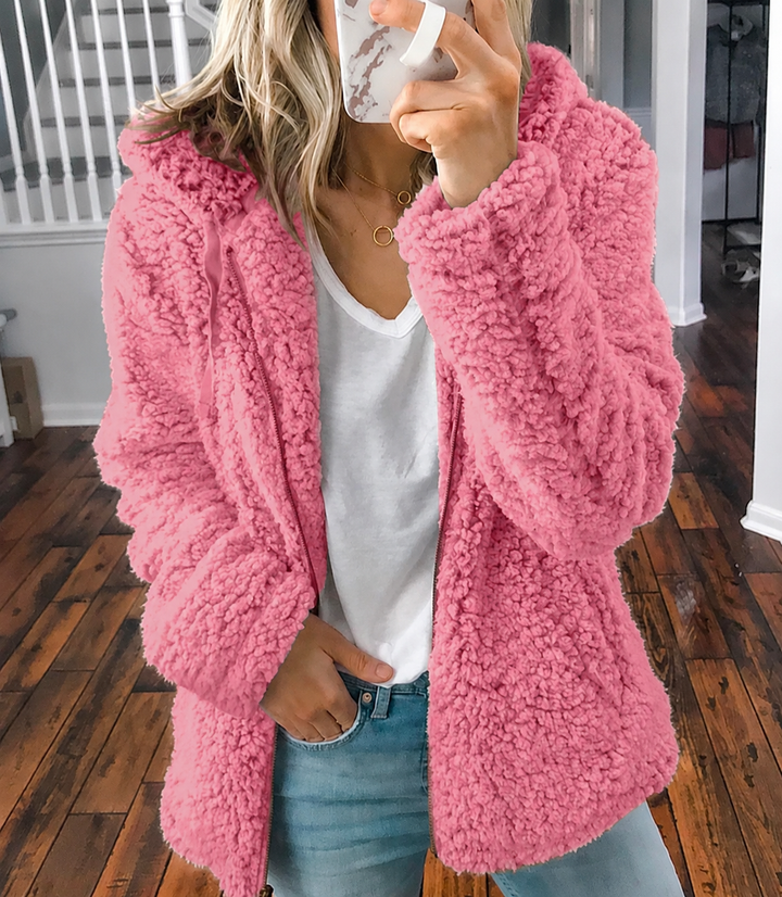 Women's Cozy Oversized Fleece Winter Jacket (6)