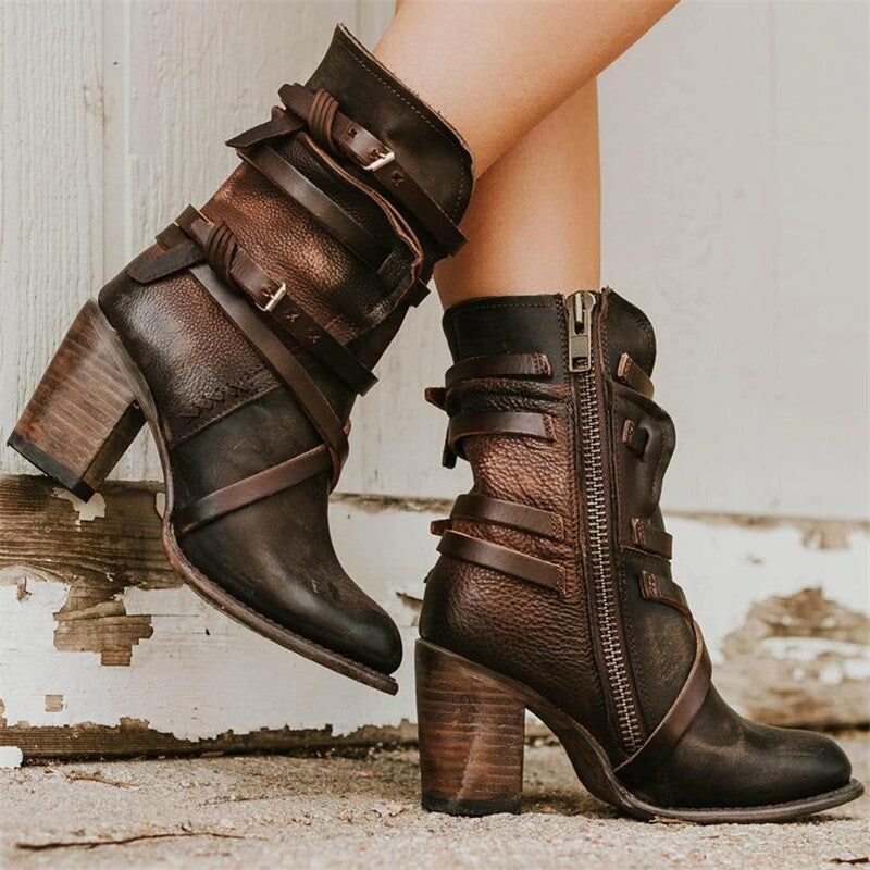 Women's Fall Boots in Soft Leather (4)