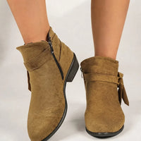 Sophia | Women's Fall Boots with Pointed-Toe Block Heel