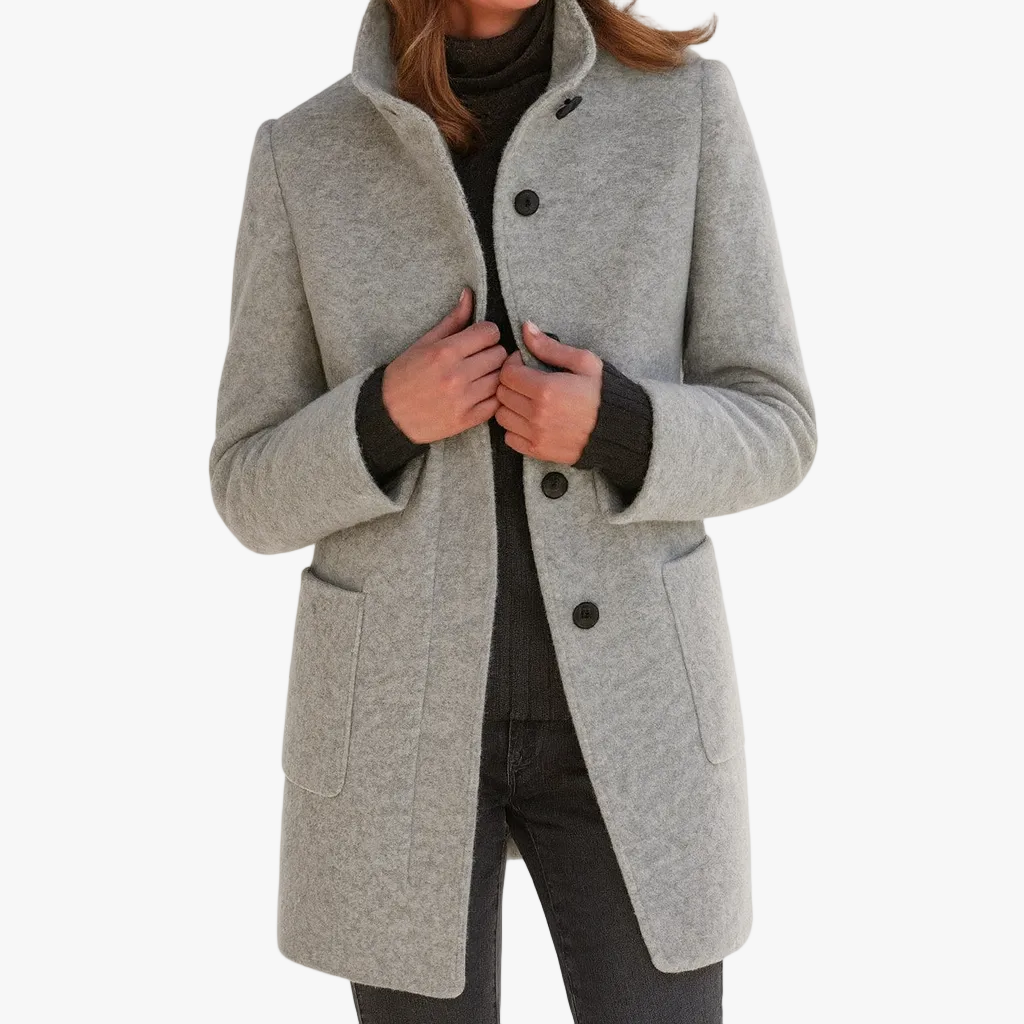 Women's Classic Long Wool Coat