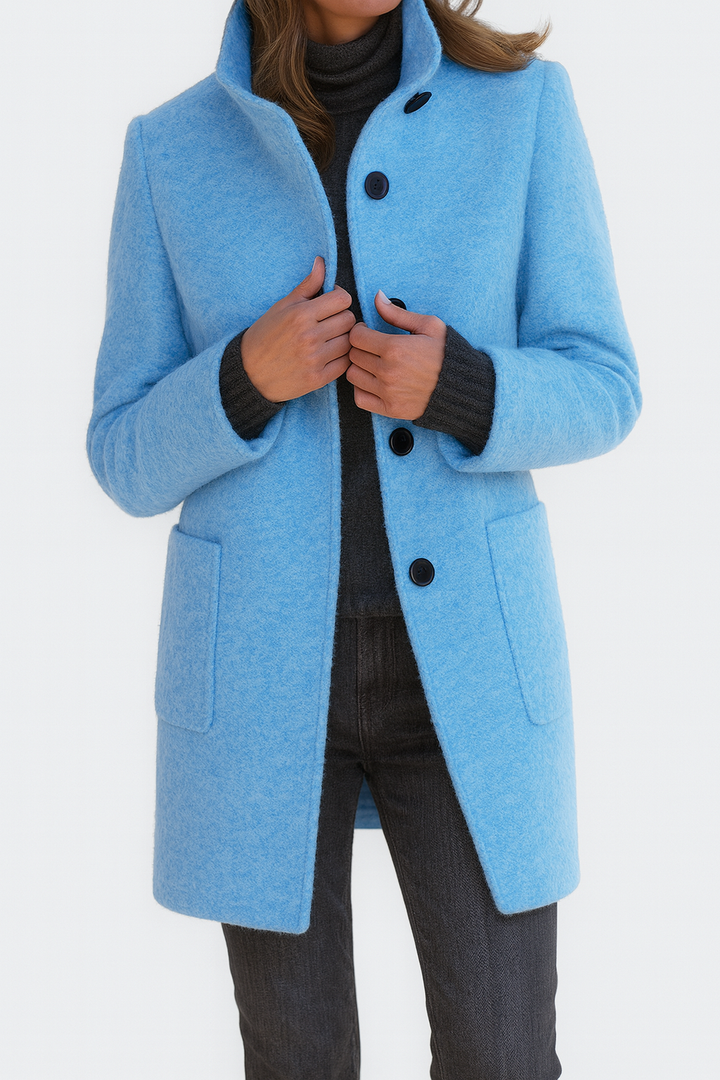 Women's Classic Long Wool Coat