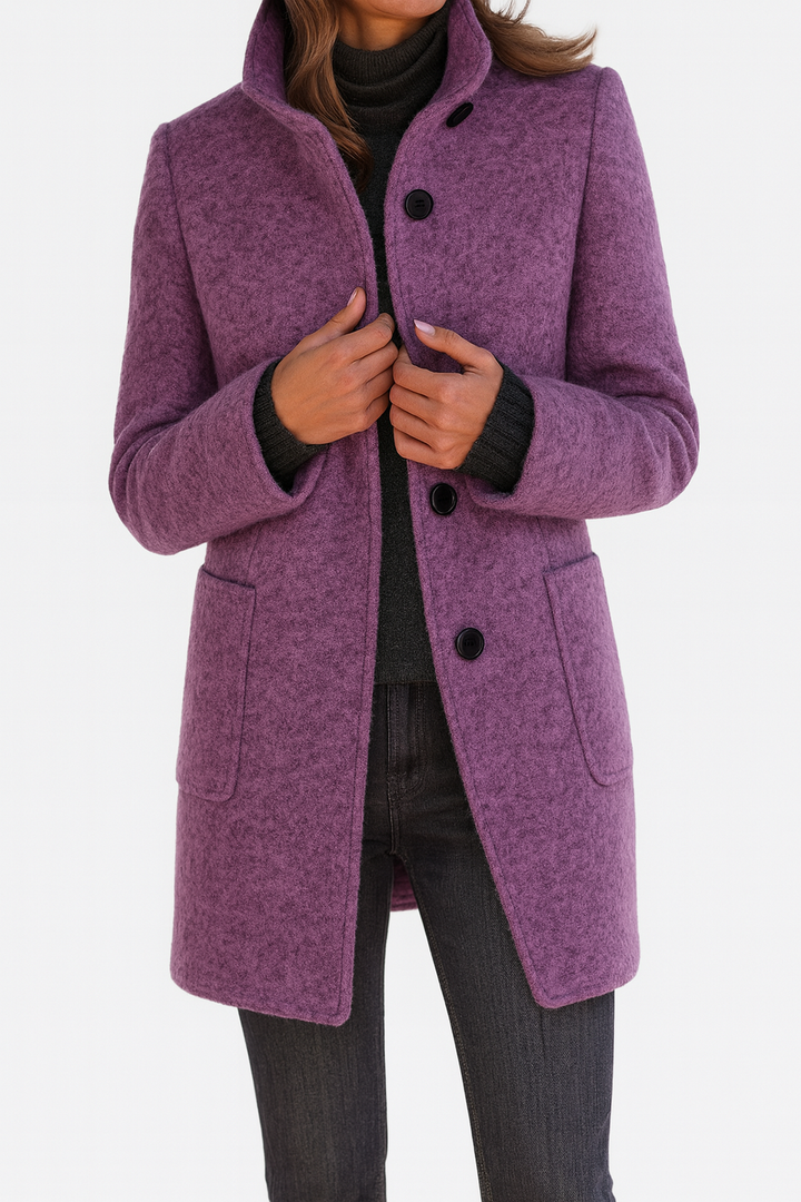 Women's Classic Long Wool Coat