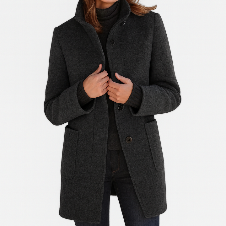 Women's Classic Long Wool Coat
