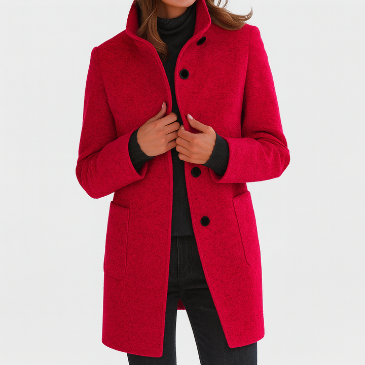 Women's Classic Long Wool Coat