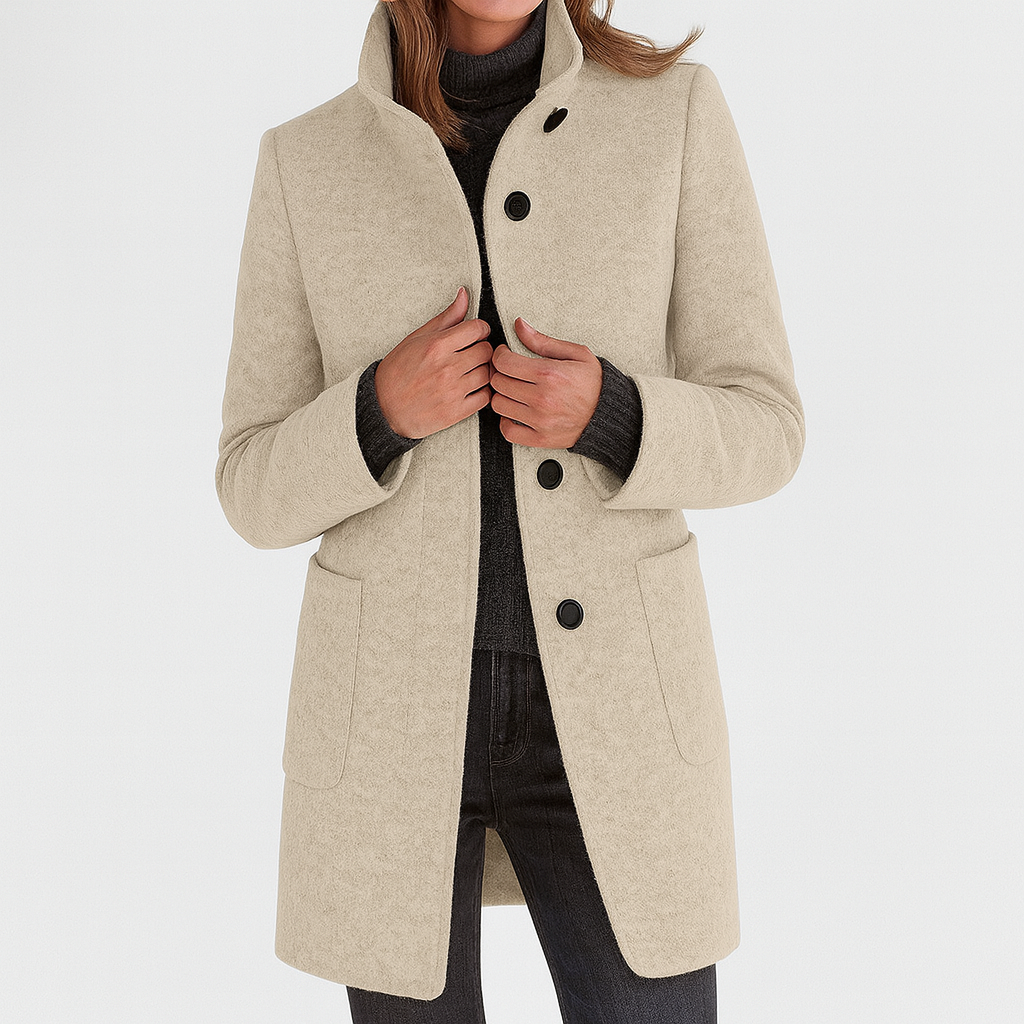Women's Classic Long Wool Coat