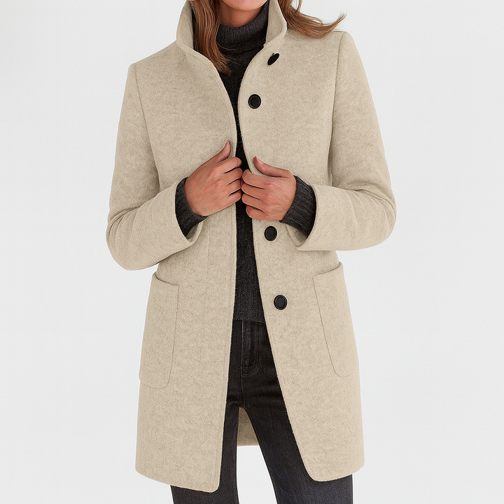 Women's Classic Long Wool Coat