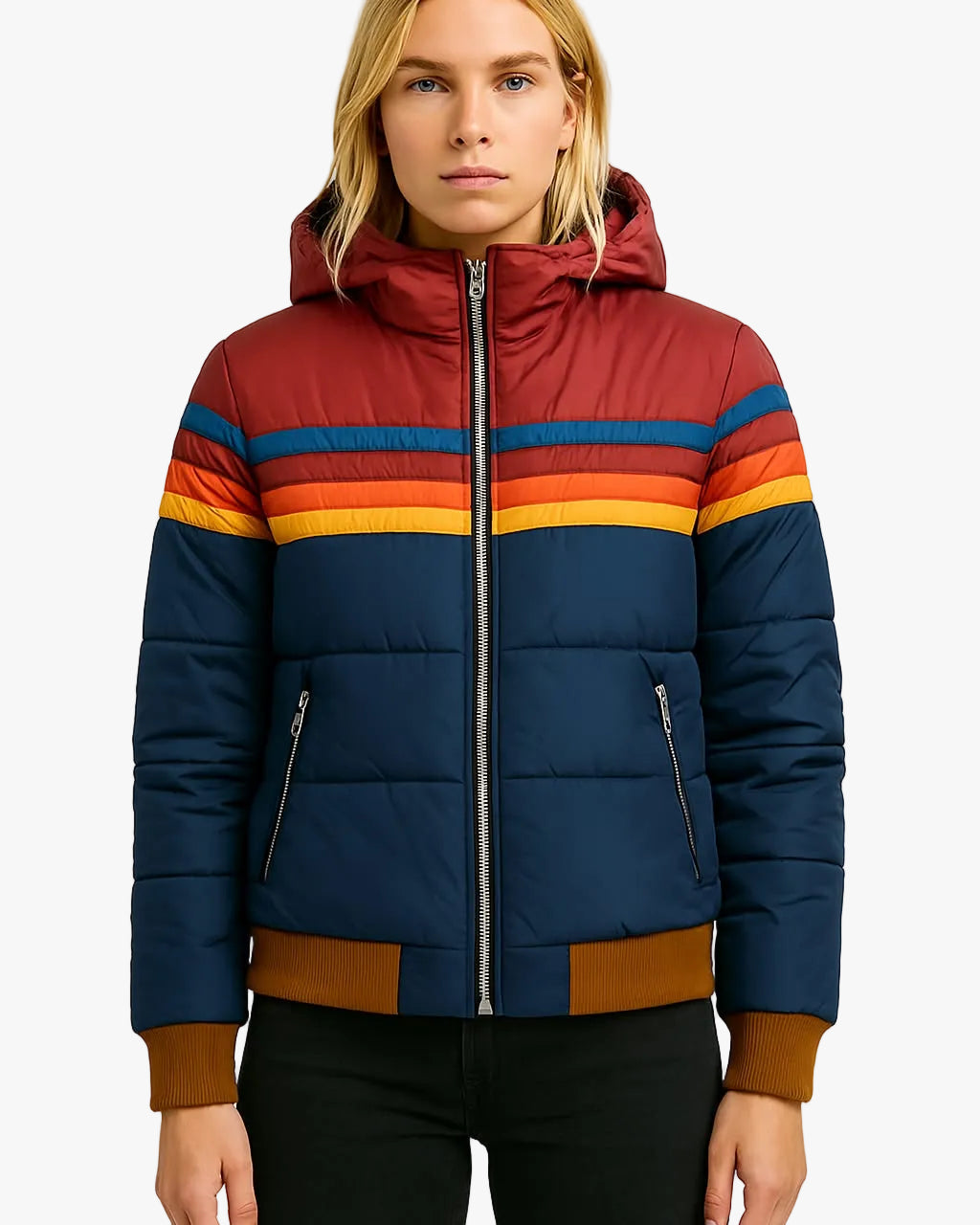 Women's Stylish Quilted Puffer Jacket