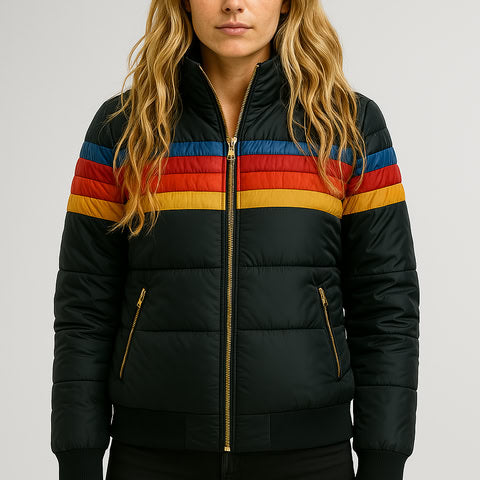 Women's Stylish Quilted Puffer Jacket