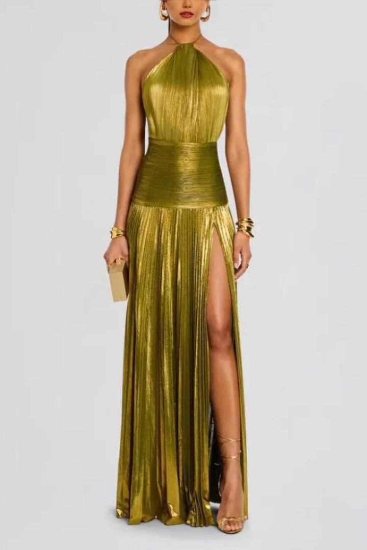 Women's Satin Maxi Dress for Wedding Guests (4)