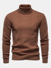 Layla | Women's Sweater in Cable Knit Turtleneck for Fall