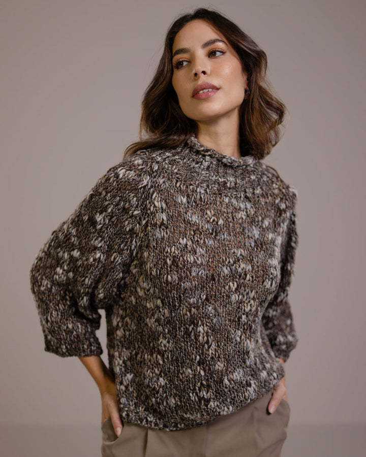 Women's Sweater in Wool Blend for Winter (7)