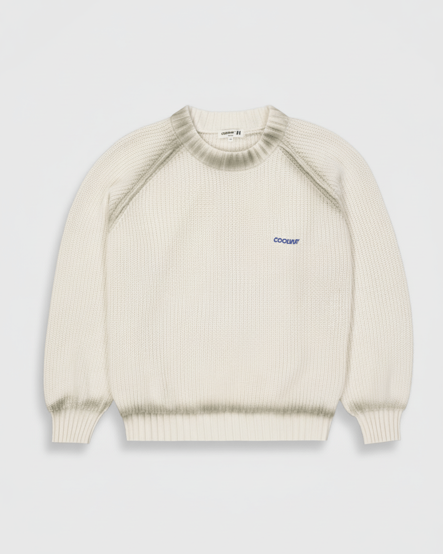 Women's Sweater with Relaxed Fit Crew Neck