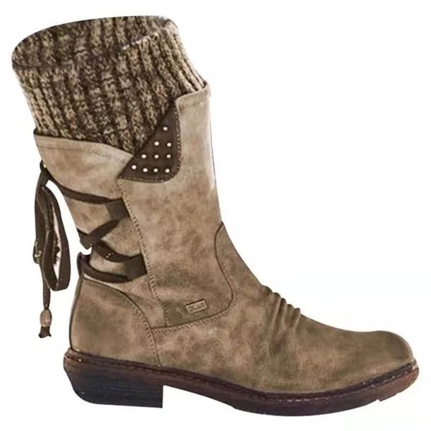 Women's Weatherproof Calf Boots for Autumn (7)