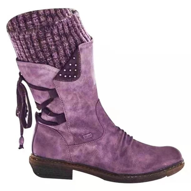 Women's Weatherproof Calf Boots for Autumn (8)