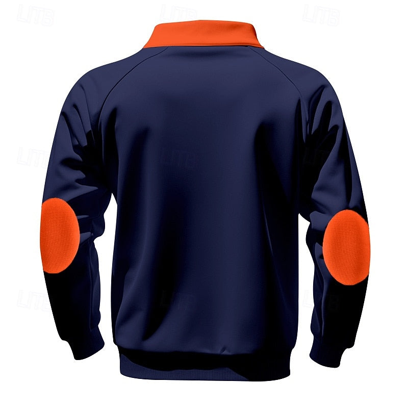 Men's Cosy Fleece Quarter Zip Pullover