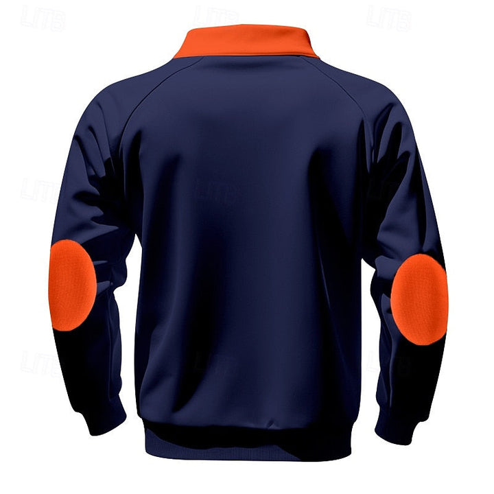 Men's Cosy Fleece Quarter Zip Pullover