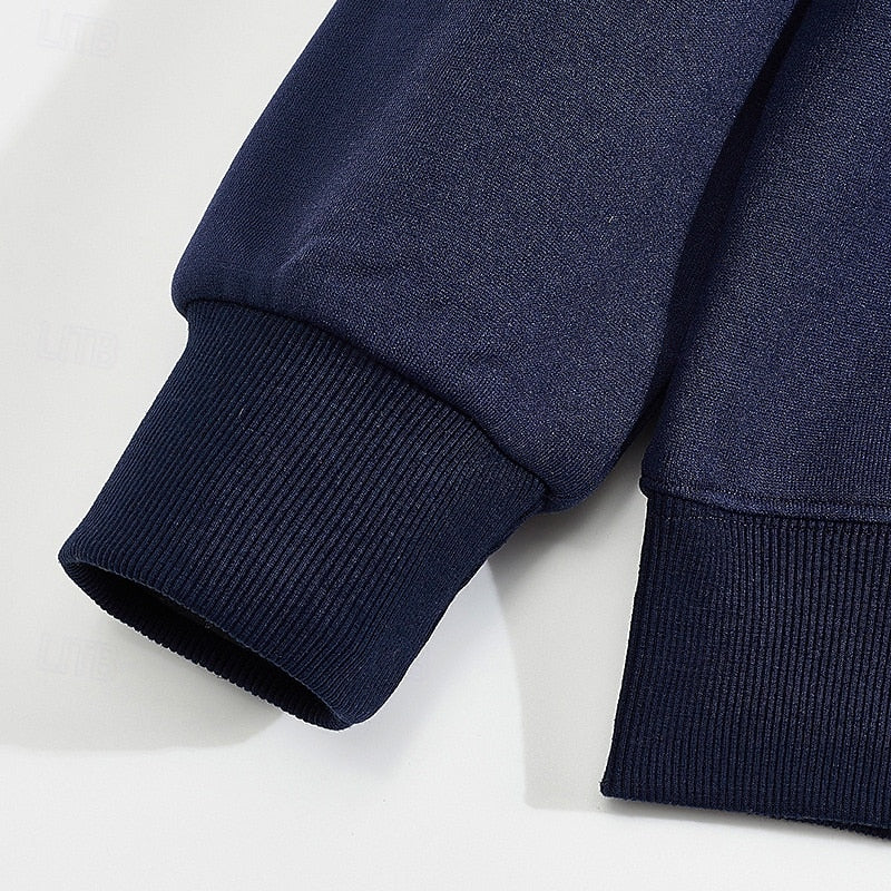 Men's Cosy Fleece Quarter Zip Pullover
